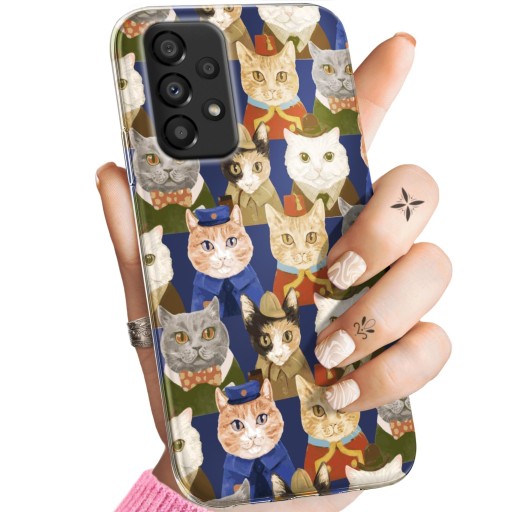 ETUI DO SAMSUNG GALAXY A33 5G WZORY KOTY KOCIAKI KOTKI OBUDOWA POKROWIEC