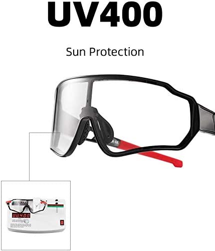 Okulary sportowe ROCKBROS 10161 Fotochrom UV400