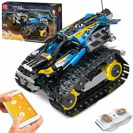 Mold King TUNT RACER TECHNIC БЛОКИ С ДИСТАНЦИОННЫМ УПРАВЛЕНИЕМ РАБОТА С ДИСТАНЦИОННЫМ УПРАВЛЕНИЕМ