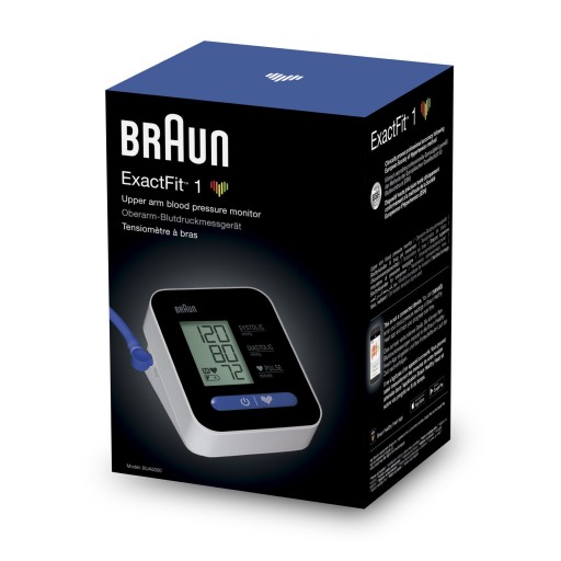 МОНИТОР АРТЕРИАЛЬНОГО ДАВЛЕНИЯ BRAUN EXACTFIT 1 BUA5000, ТОЧНОСТЬ 22–42 СМ