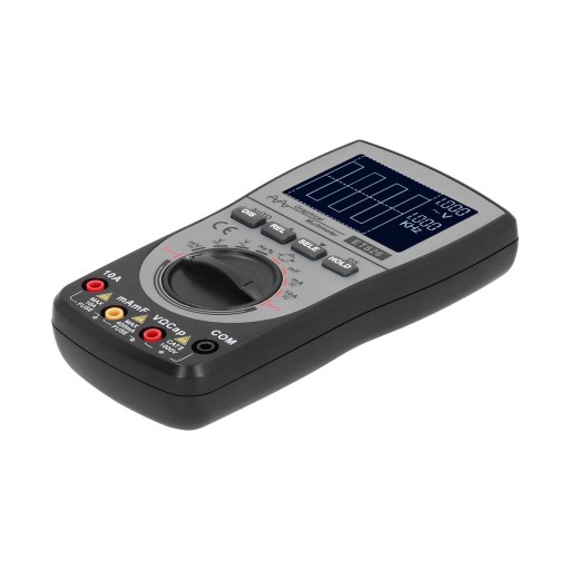 CYFROWY MIERNIK MULTIMETR PRĄDU LCD OSCYLOSKOP