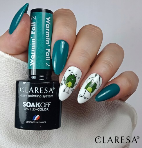 CLARESA WARMIN FALL ГИБРИДНЫЙ ЛАК ДЛЯ НОГТЕЙ ОСЕННЯЯ КОЛЛЕКЦИЯ + МАСЛО ДЛЯ КУТИКУЛЫ