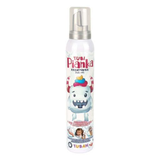 TUBI PIANKA kreatywna BIAŁA ALA 200ml do KĄPANIA