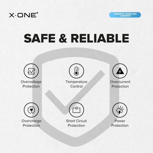 Беспроводное зарядное устройство X-ONE, совместимое с Magsafe 15 Вт