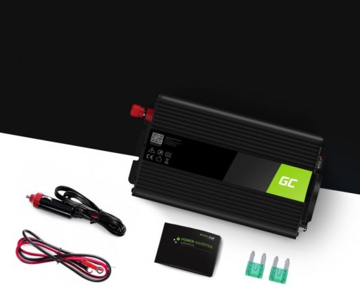 Przetwornica GREEN CELL 12V na 230V 300W/600W