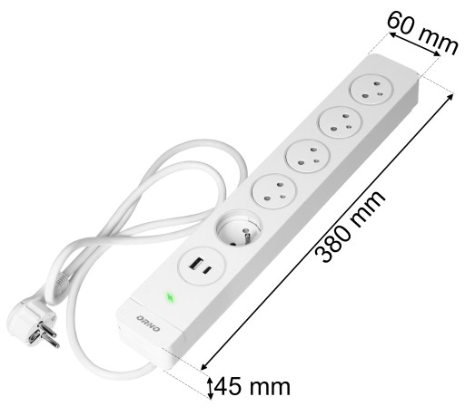 РАЗЪЕМ ПИТАНИЯ 5 РАЗЪЕМОВ EasyEject USB 3.0 USB C