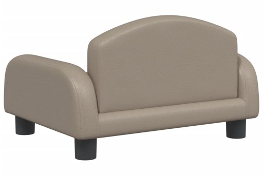 NOWOCZESNA SOFA DZIECIĘCA Z EKOSKÓRY = KANAPA DLA DZIECKA NA NÓŻKACH KOLORY