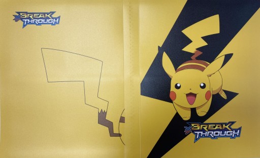 Альбом Pokemon Pikachu Binder Classroom на 240 карточек, бесплатный подарок, 10 карточек