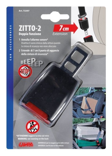Klamra pasa bezpieczeństwa ZITTO-2 7 cm