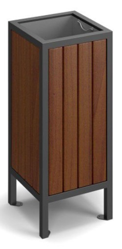 Урна для мусора Garden City Park Onyx A