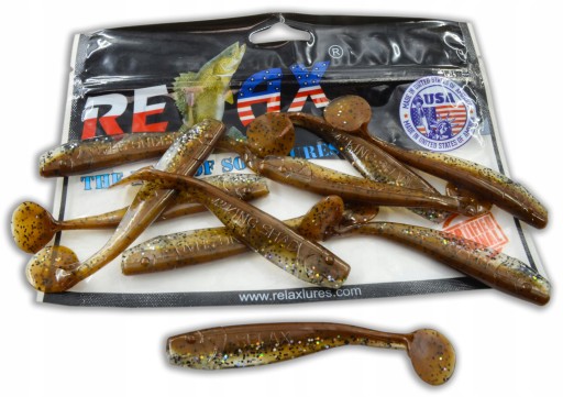 Relax KING SHAD ZANDER РЕЗИНА 4 дюйма - 11,5 см