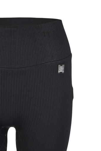 ESKADRON, Legginsy jeździeckie SEAMLESS, DYNAMIC 24, BLACK S