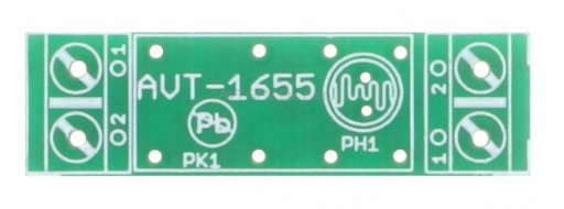 AVT1655B Миниатюрный сумеречный выключатель для установки.
