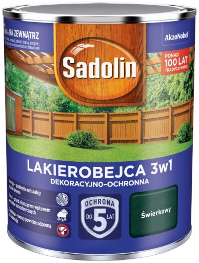 Sadolin Lakierobejca 3w1 Świerkowy 0,7L