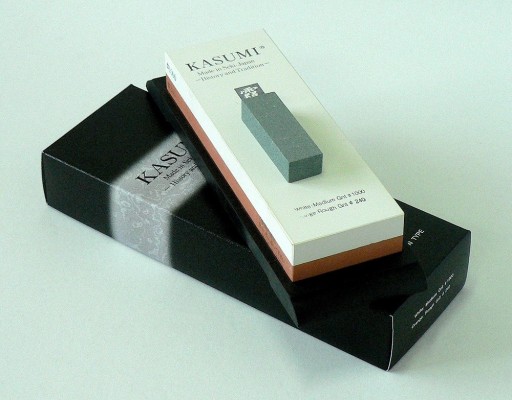 Японская точилка Kasumi Waterstone 240/1000.