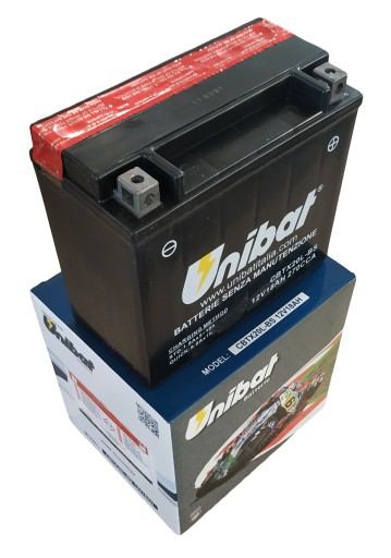 UNIBAT CBTX20L-BS аккумулятор YTX20L-BS 18Ач 270А