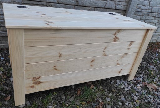 Skrzynia drewniana 80x50x40 NIE MUSISZ SKŁADAĆ