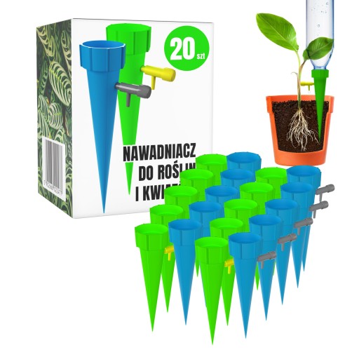 20X IRRIGER для полива цветочных растений в цветочный горшок с бутылкой с водой