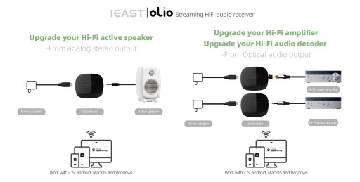 Сетевой стример ieast Oliostream HIFI