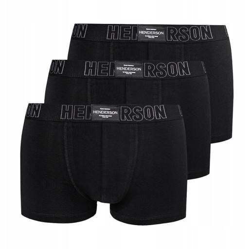 BOKSERKI MĘSKIE HENDERSON -RENE VILARD MAJTKI 41078 RNAVE 3-pak r.XL