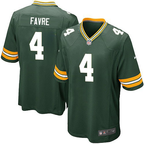 Мужская футбольная майка Green Bay Packers #4, L