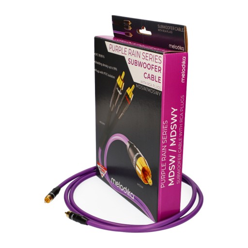 Кабель Melodika MDSW20 RCA для сабвуфера - 2,0 м
