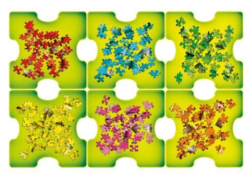 Сортировщик пазлов PUZZLE, сортировка пазлов TREFL, 6 контейнеров