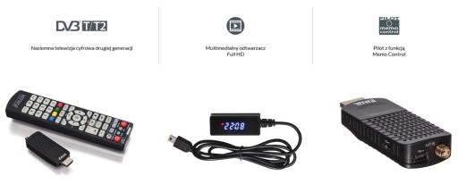 Декодер ТВ-тюнер для наземного телевидения DVB T2 H.265 HEVEC MINI LED