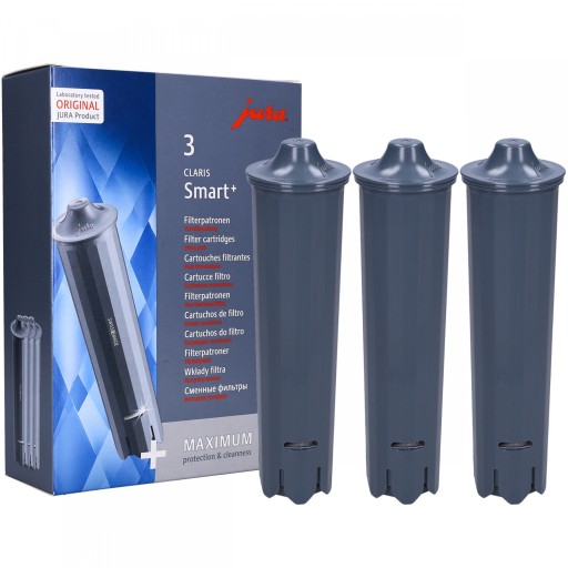 Фильтр Jura Claris Smart+ - фильтр для воды для кофемашины Jura E8 ENA - 3 шт.