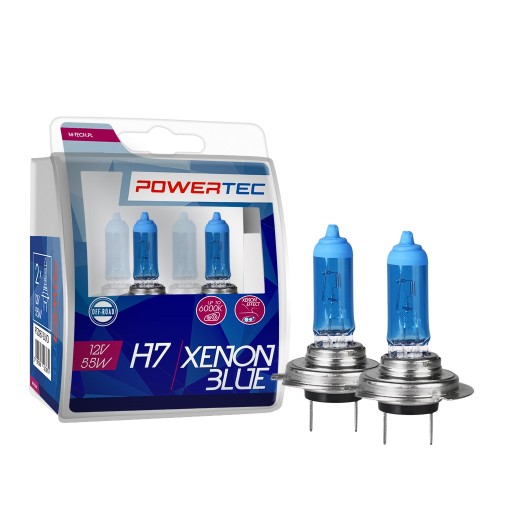 Powertec Xenon Blue H7 12V PLUS POSTOJÓWKI BLUE