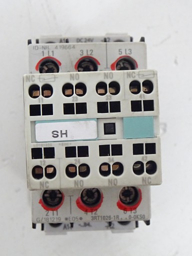 SIEMENS 3RT1026-1RB40 24V STYCZNIK cewka