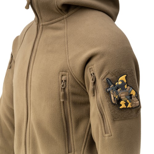 Флисовая кофта Helikon Patriot MK2 Hybrid — оливково-зеленая, размер L