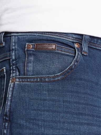 Wrangler TEXAS SLIM Silkyway EPIC SOFT ELASTYCZNE SPODNIE JEANSOWE W32 L30