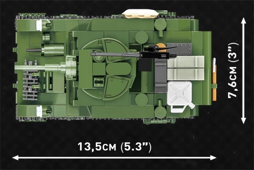 COBI 3048 M3A1 ТАНК СТЮАРТ КОМПАНИЯ ГЕРОЕВ 3