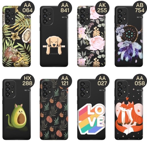 ETUI DO SAMSUNG GALAXY A33 5G WZORY BEZ TŁA NAKLEJKI STICKER OBUDOWA CASE