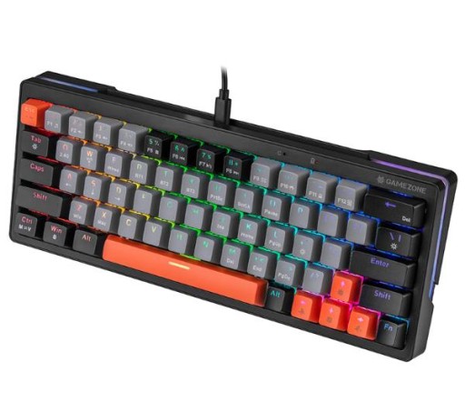 Tracer Gamezone EVO1 Hot Swap 63 Серая беспроводная механическая клавиатура
