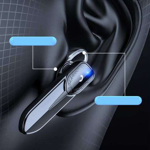 Беспроводные наушники Bluetooth 5.2 с громкой связью, спортивные наушники-крючки, розовое золото