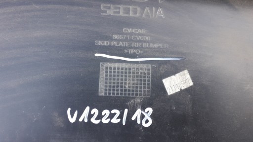 ЮБКА ЗАДНЕГО БАМПЕРА KIA EV6 86671-CV000