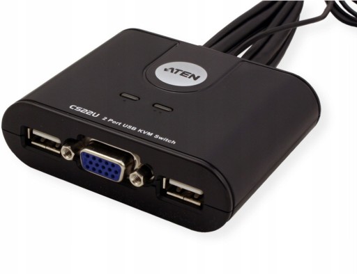KVM-переключатель ATEN, 2 порта USB + VGA
