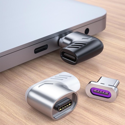Магнитный переходной кабель USB типа C мощностью 100 Вт