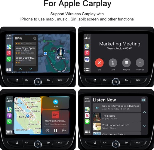 Bezprzewodowy adapter CarPlay do iPhone'a