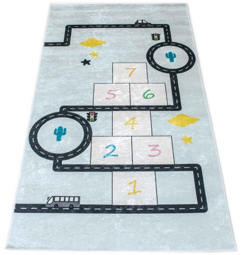 Коврик детский Road Routes Hopscotch ANTI-SLIP Дно 120x170 см