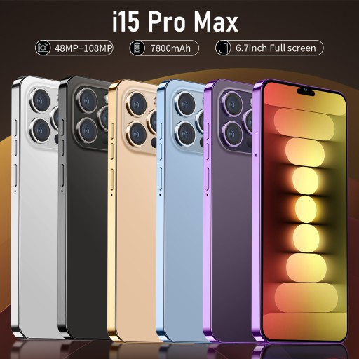 Android-смартфон I15Pro Max, белый, смартфон