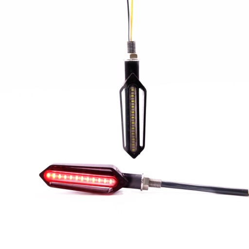 Динамические поворотники плюс СТОП 2 шт. 24LED