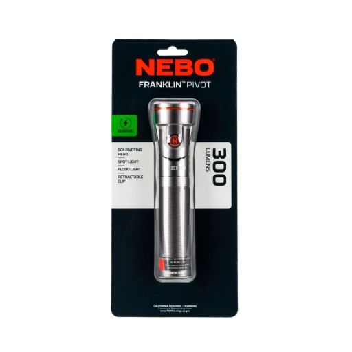 NEBO LATARKA LAMPA LED AKU USB WARSZTATOWA 300lm