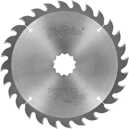 POWER PLUS 2 -WOOD- 184x20x2,7/1,6/24z GS15 - пила/диск со пластинами HM для
