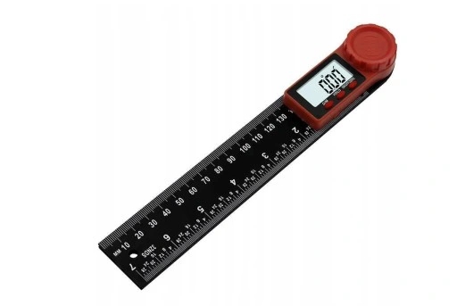 KĄTOMIERZ CYFROWY POZIOMICA KĄTOWNIK 2W1 LCD