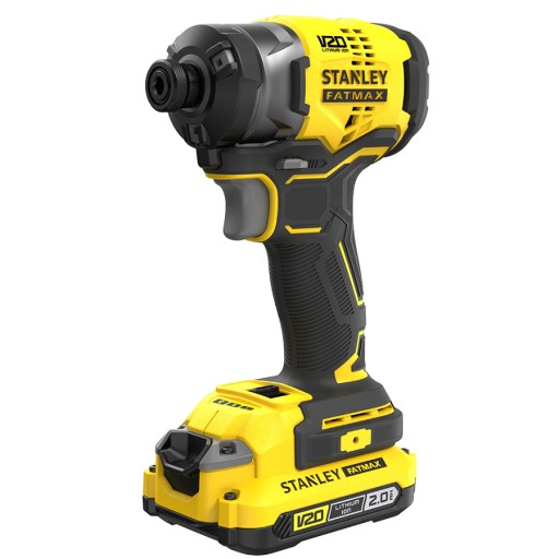 STANLEY Ударная отвертка V20 2x2,0 Ач SFMCF820D2K