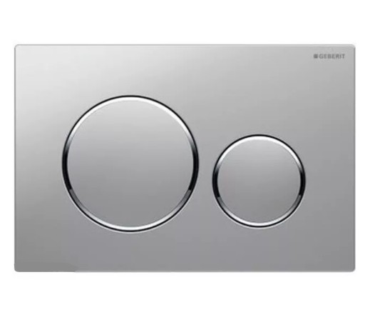 Кнопка Geberit SIGMA 20, матовый хром