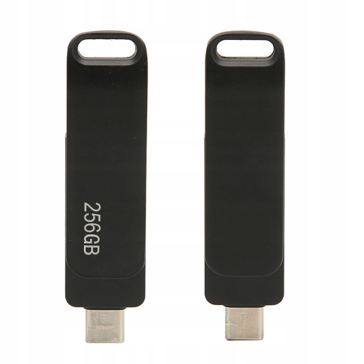 ФЛЕНКОВЫЙ ДИСК 2 В 1, 256 ГБ, USB-C 3.0, ДВОЙНОЙ НАКОПИТЕЛЬ ТИП C